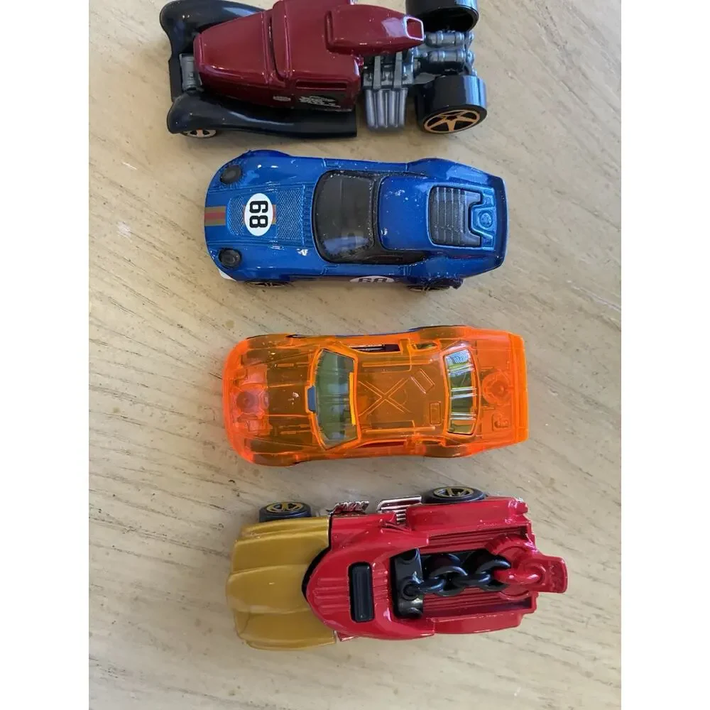 4 Hot Wheels EL SEGUNDO COUPE 68 Netflix 18 Mid Mill Hotweiler Mega Bite Loose